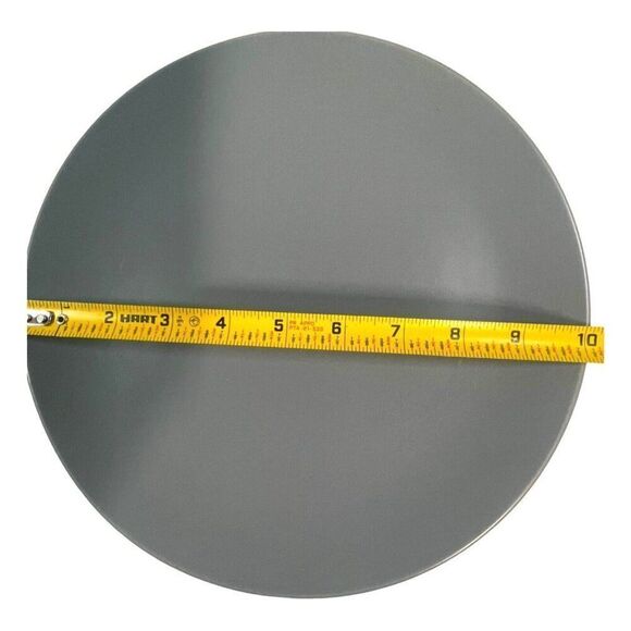 Set of 4 Ikea Sweden Matte Finish Blue Gray 10” Dinner Large Plate Lot - Picture 5 of 5
